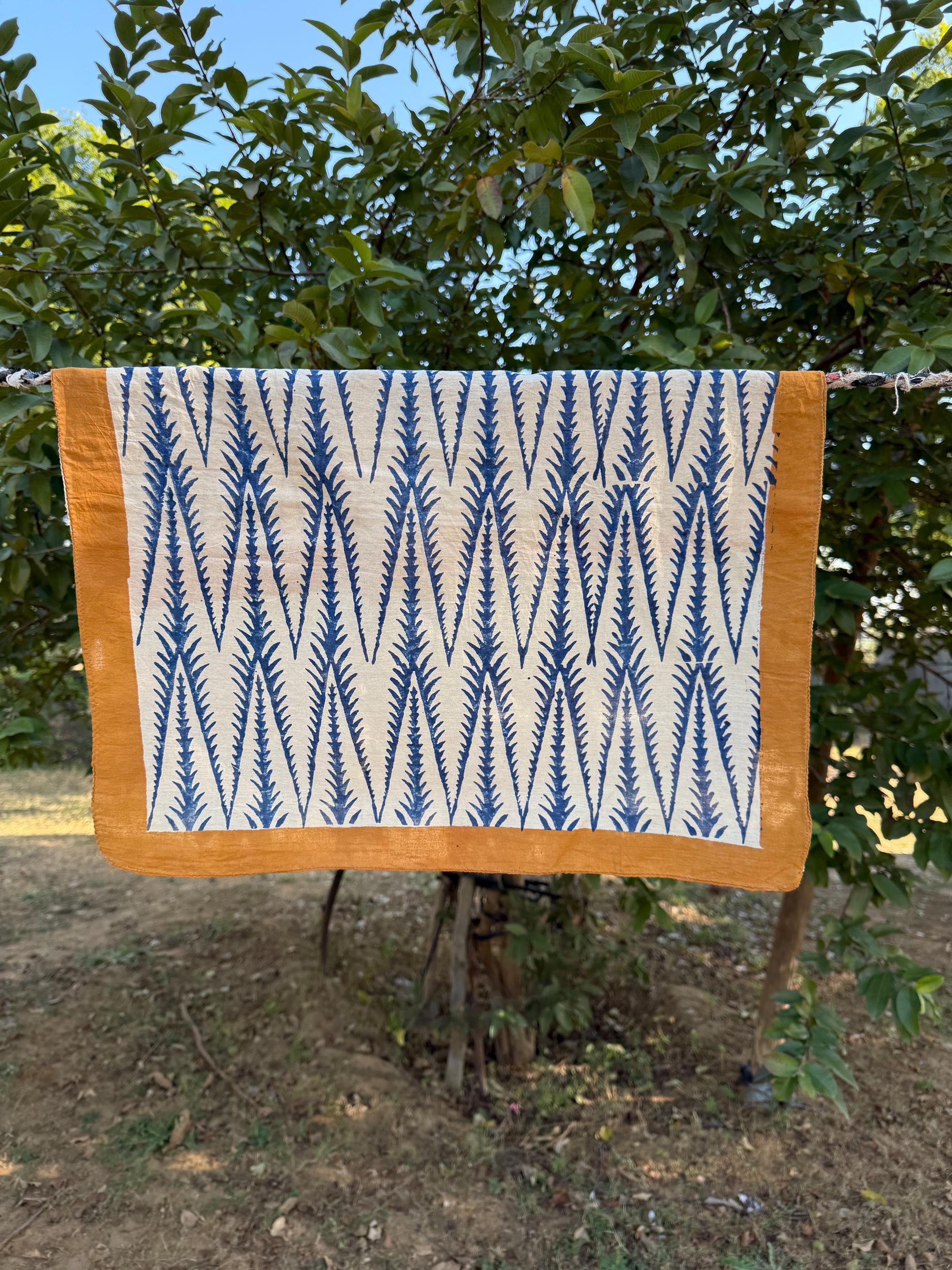 Set Of 7 Blue Coloured Indian Cotton Bandana Scarf,foulard,neckerchief,necktie Face Mask,hijab,hand Made Gift For Mom,dad,wife,husband,gf